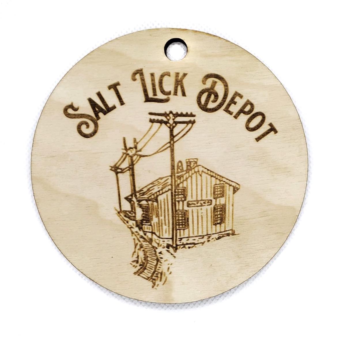 Kentucky Depot ornament by The Hollow & Hill Co. LLC featuring a detailed miniature salt lick design for collectors.