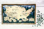 National Parks Travel Map - Forest Design - Personalize! - The Salty Lick Mercantile