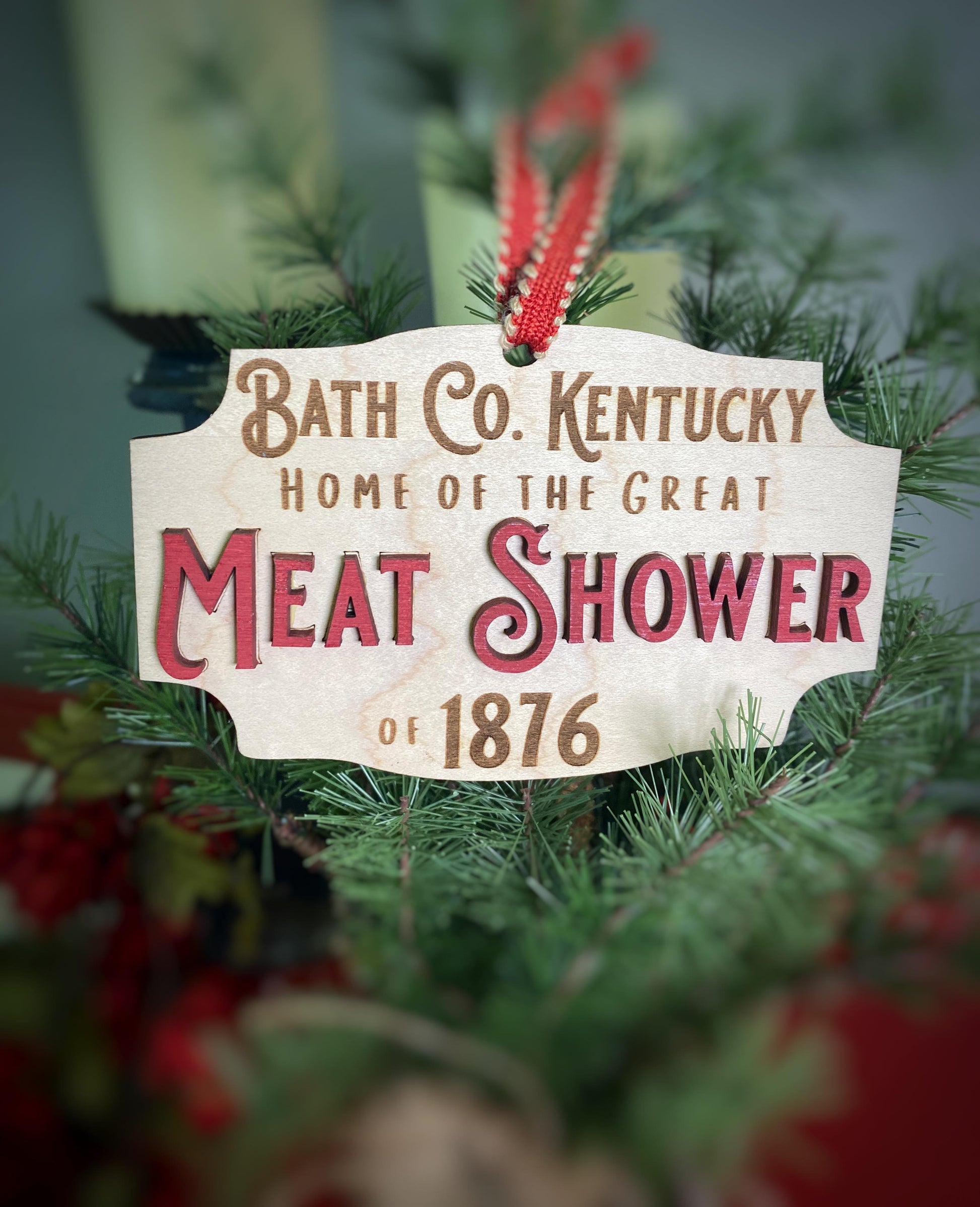 Bath Co. Meat Shower Ornament - The Salty Lick Mercantile
