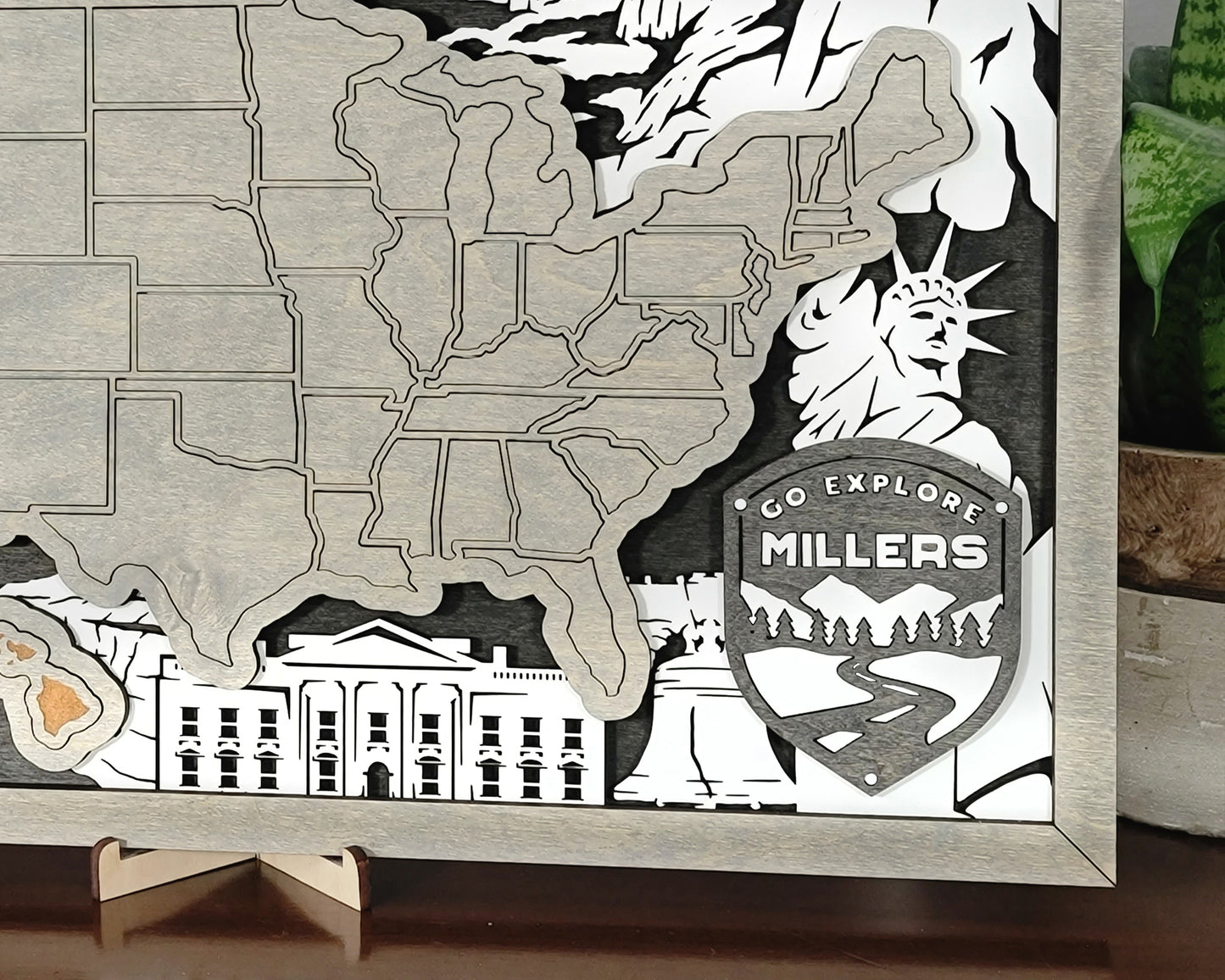 United States Travel Map - Customizable! - The Salty Lick Mercantile