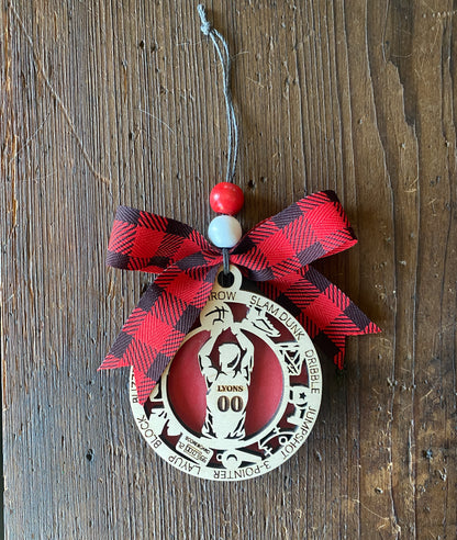 Personalized Sports Ornament (Multiple Designs!) - The Salty Lick Mercantile