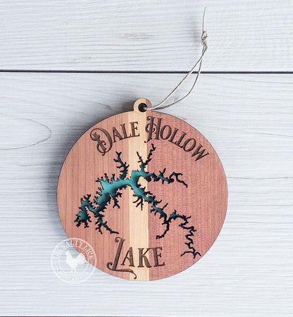 Dale Hollow Lake Ornament - The Salty Lick Mercantile