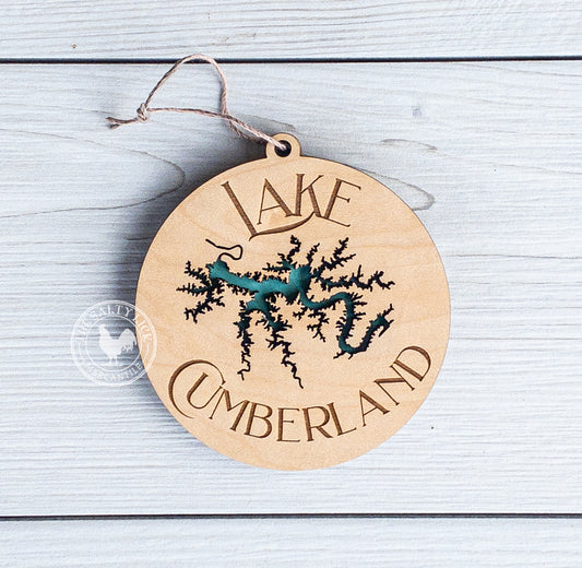 Lake Cumberland Ornament - The Salty Lick Mercantile