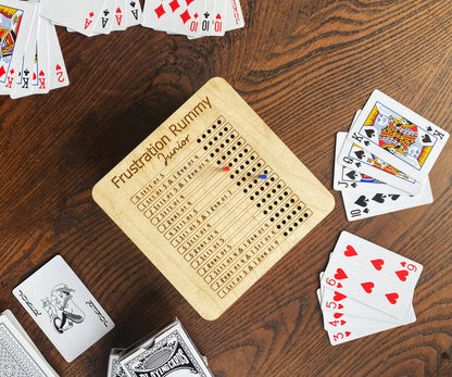 Frustration Rummy "Junior" - Laser Cut Board Game - The Salty Lick Mercantile
