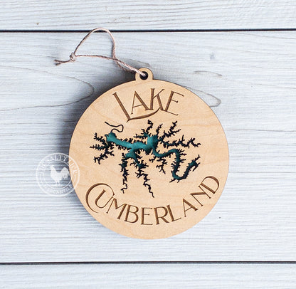 Lake Cumberland Ornament - The Salty Lick Mercantile