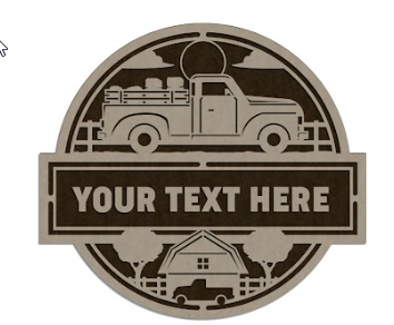 Farmhouse signs featuring vintage truck design by The Hollow & Hill Co. LLC, perfect for rustic home decor.